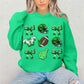 COQUETTE GREEN FOOTBALL GRID