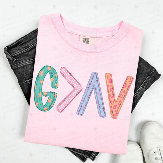 GOD IS GREATER THAN THE HIGHS & LOWS