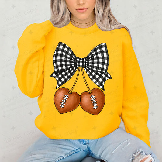 COQUETTE CHERRY FOOTBALLS