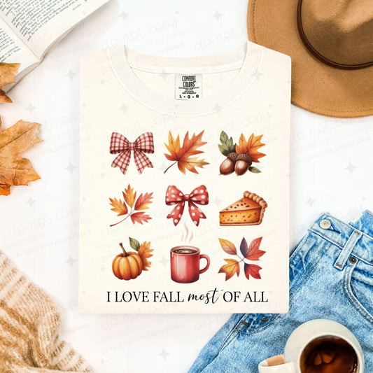 COQUETTE I LOVE FALL MOST OF ALL