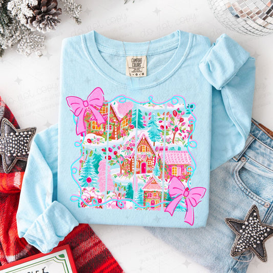 COQUETTE PREPPY CHRISTMAS VILLAGE