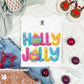 HOLLY JOLLY *FAUX YARN*
