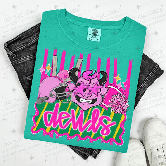 DEVILS - FAUX GLITTER