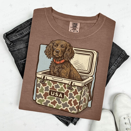 BROWN LAB HUNTING DOG