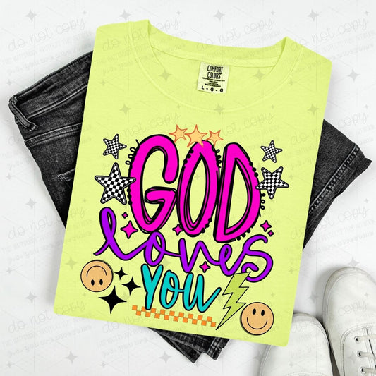 GOD LOVES YOU - RETRO