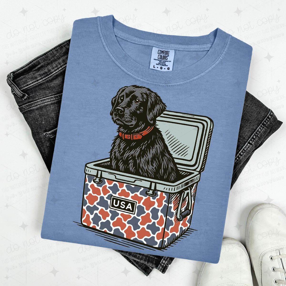 BLACK LAB HUNTING DOG