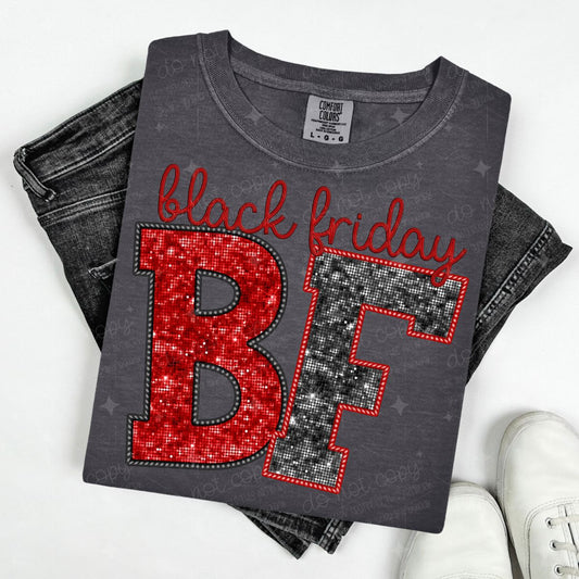 BLACK FRIDAY - FAUX EMBROIDERY/FAUX SEQUIN