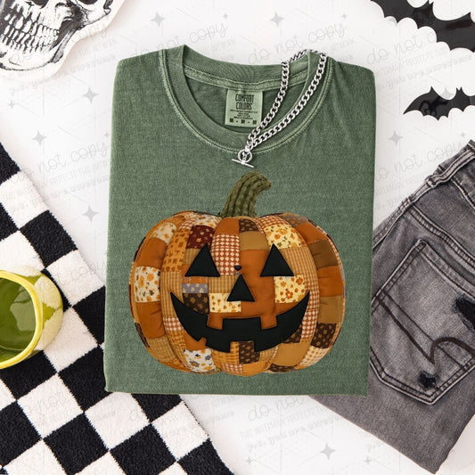 PATCH WORK JACK O LANTERN