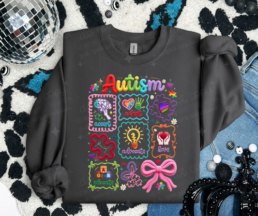 AUTISM COQUETTE DOODLE