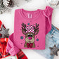 COQUETTE REINDEER - FAUX GLITTER
