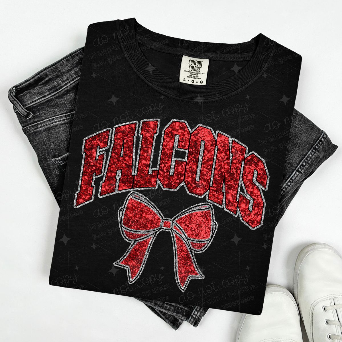COQUETTE MASCOTS - FAUX SEQUIN