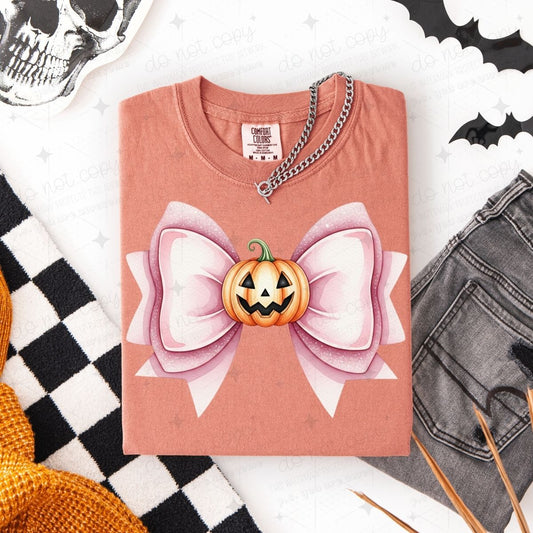 COQUETTE JACK O LANTERN BOW