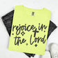 REJOICE IN THE LORD