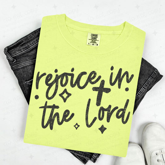 REJOICE IN THE LORD