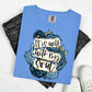 IT IS WELL WITH MY SOUL - BLUE FLORAL BACKGROUND