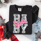 SANTA BABY - FAUX SEQUIN