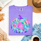BRIGHT FLORAL PUMPKIN
