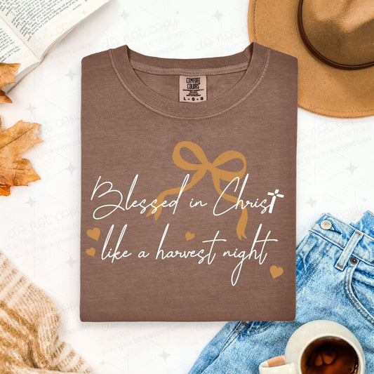 COQUETTE BLESSED IN CHRIST LIKE A HARVEST NIGHT