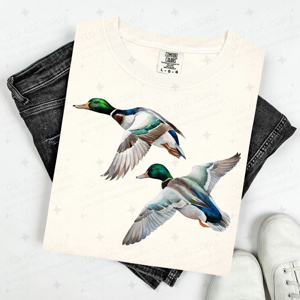 FLYING DUCKS