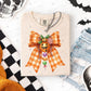 COQUETTE JACK O LANTERN CANDY BOW