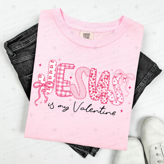 COQUETTE JESUS IS MY VALENTINE