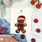COQUETTE GINGERBREAD MAN *FAUX YARN*