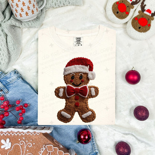 COQUETTE GINGERBREAD MAN *FAUX YARN*
