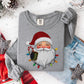 SANTA - FAUX EMBROIDERY/FAUX SEQUIN