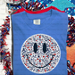 PATRIOTIC FLORAL SMILEY