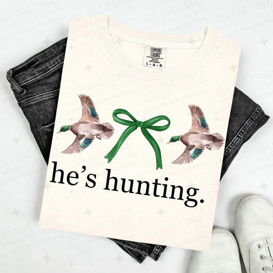 COQUETTE HE'S HUNTING.
