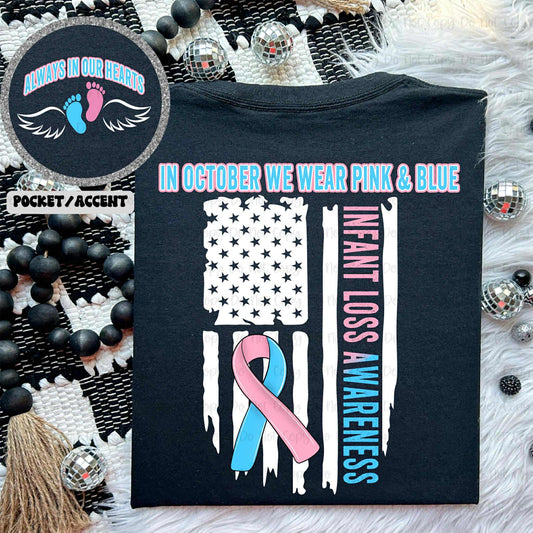 IN OCTOBER WE WEAR PINK AND BLUE *OLLIE & CO EXCLUSIVE*