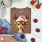 PINK NOSE REINDEER *FAUX YARN*