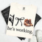 COQUETTE HE'S WORKING. - LINEMEN