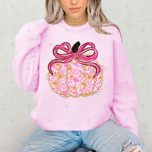 COQUETTE FLORAL PUMPKIN