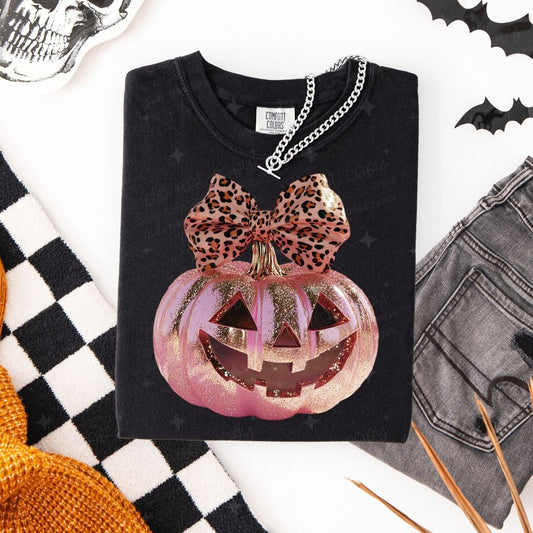 COQUETTE JACK O LANTERN - FAUX GLITTER