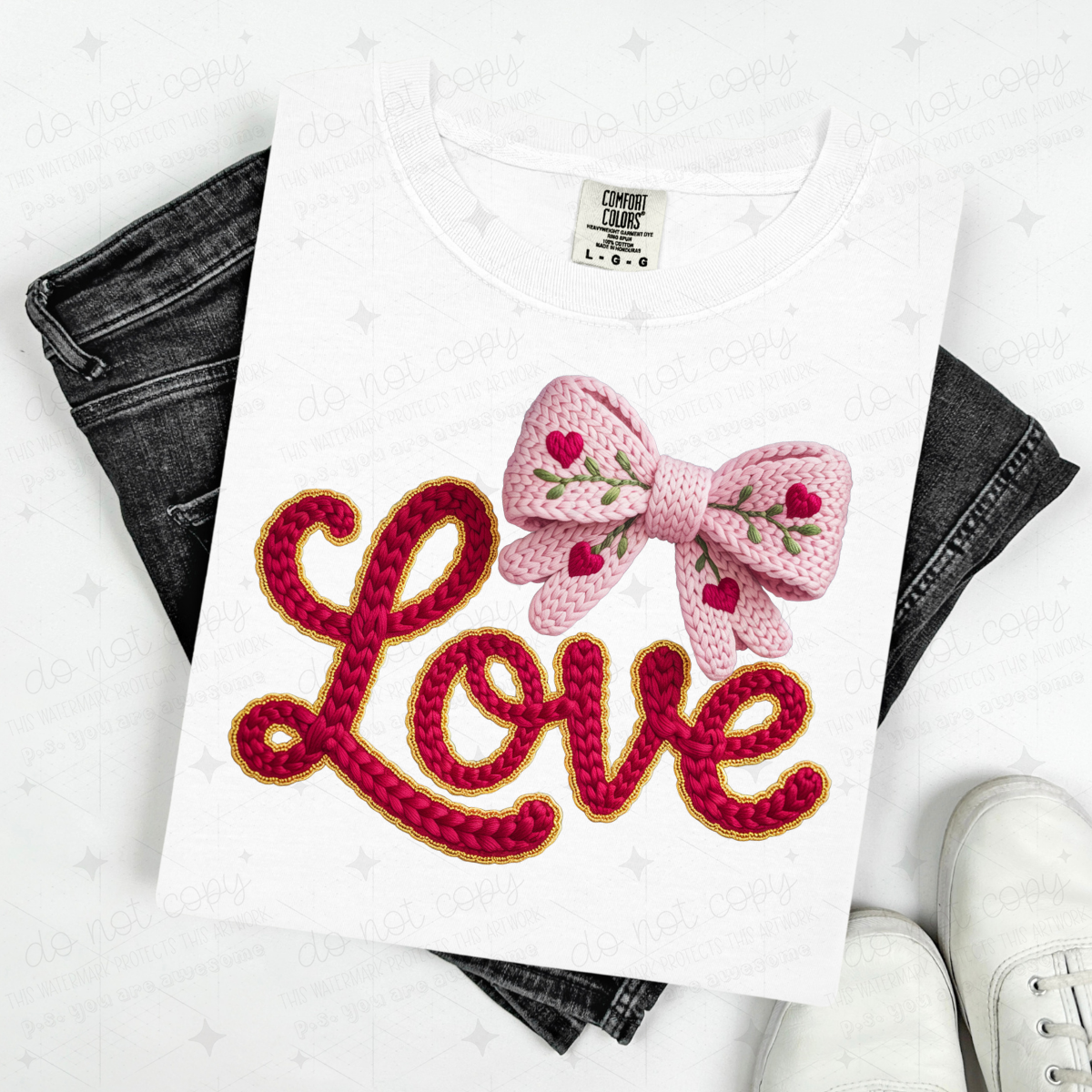 COQUETTE LOVE - FAUX YARN