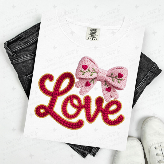 COQUETTE LOVE - FAUX YARN