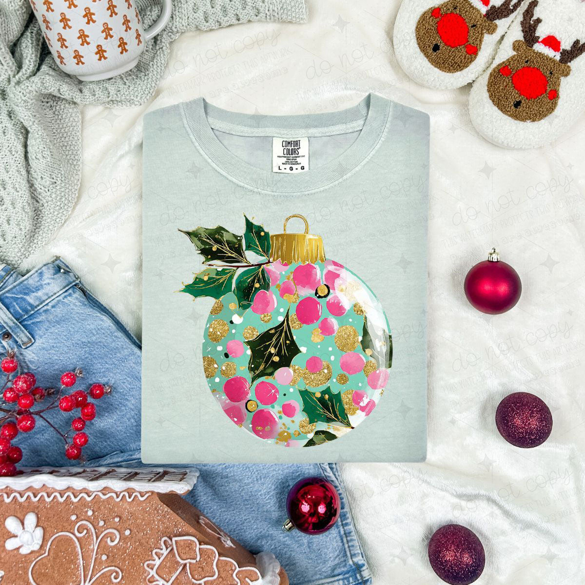 SOFT PAINTED ORNAMENT