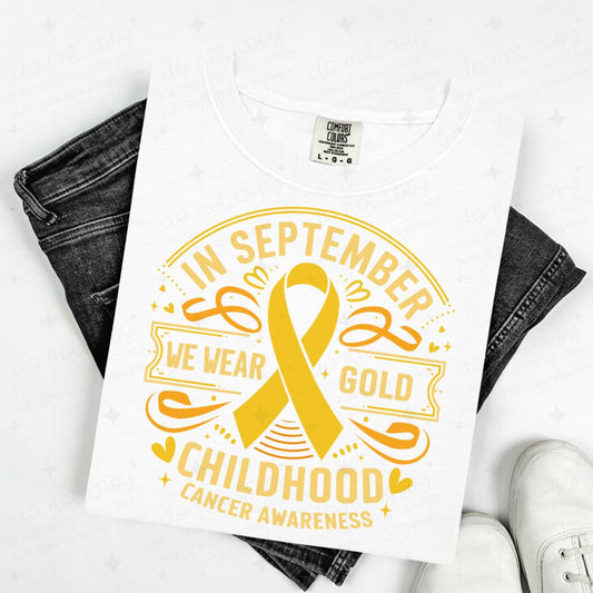 IN SEPTEMBER WE WEAR GOLD