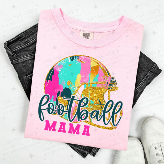 FOOTBALL MAMA - FAUX GLITTER