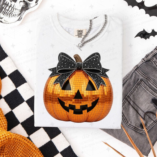 COQUETTE JACK O LANTERN - FAUX SEQUIN