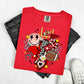 RETRO FOOTBALL - HEART - PICK YOUR COLOR