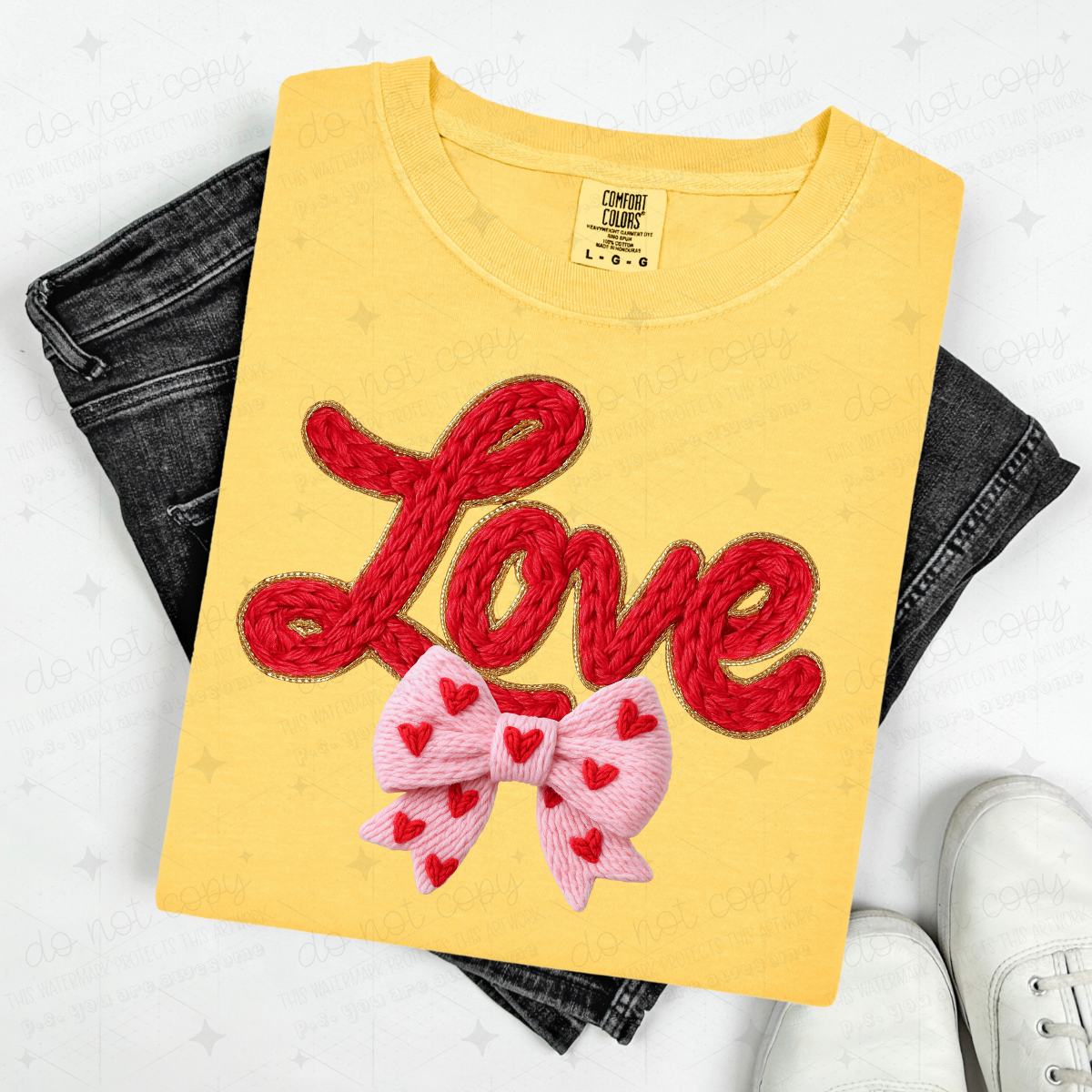 COQUETTE LOVE - FAUX YARN