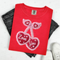 LOVE YOU CHERRY HEARTS - FAUX YARN
