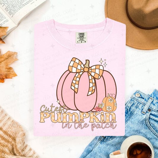 COQUETTE CUTEST PUMPKIN IN THE PATCH