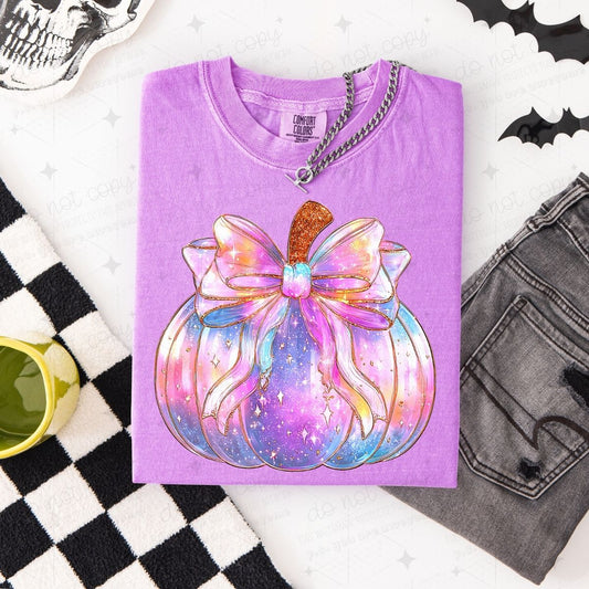 COQUETTE IRIDESCENT PUMPKIN - FAUX GLITTER