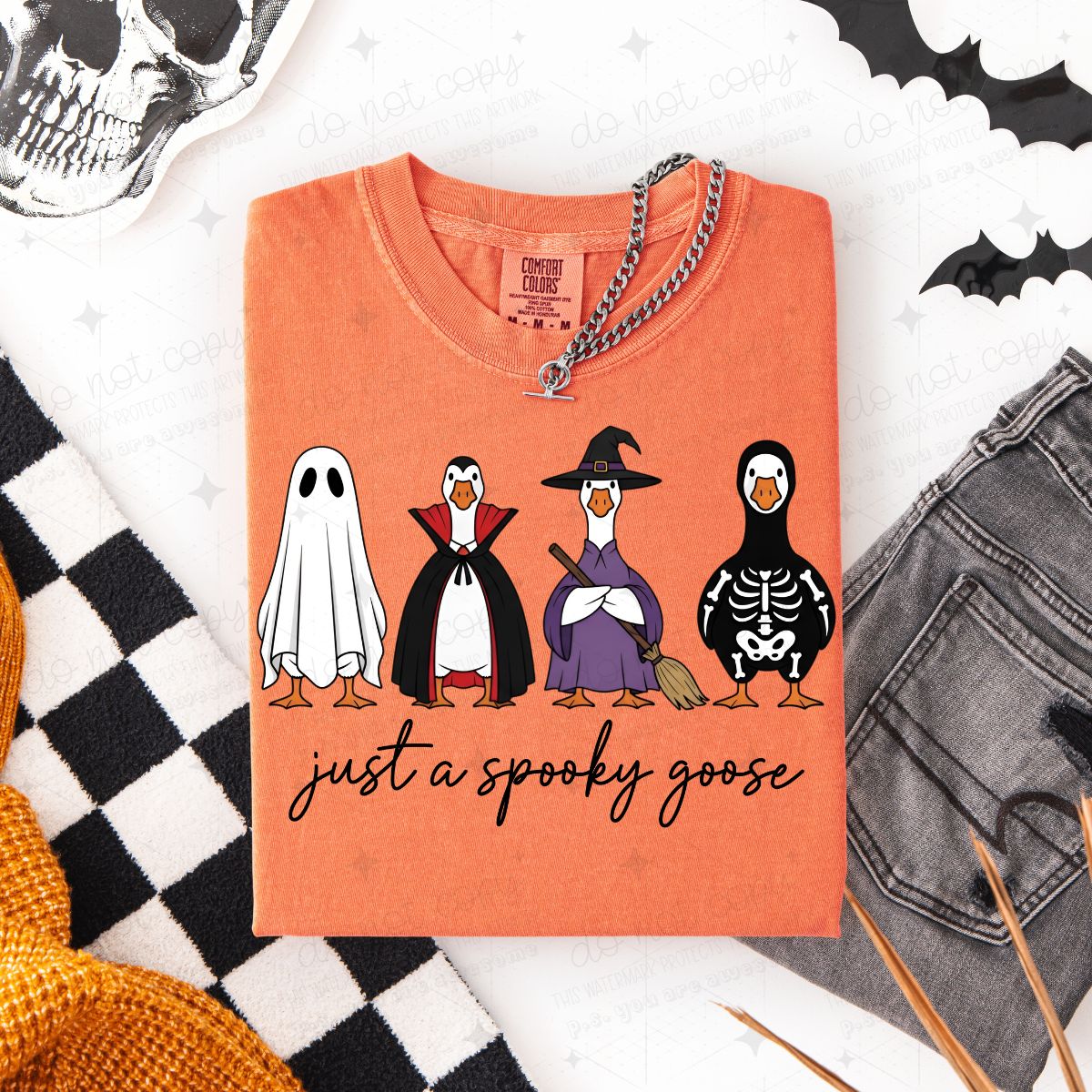 JUST A SPOOKY GOOSE