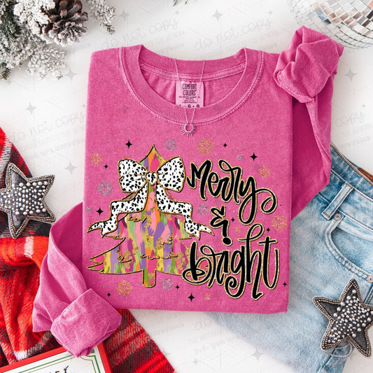 COQUETTE MERRY & BRIGHT - FAUX GLITTER