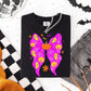 COQUETTE BRIGHT HALLOWEEN BOW