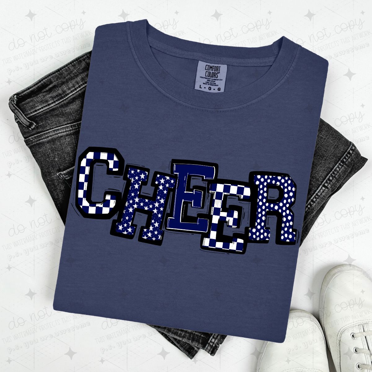 CHEER - NAVY BLUE